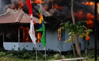 Kebakaran Rumah Kosong di Sukadana Diduga Dipicu Puntung Rokok