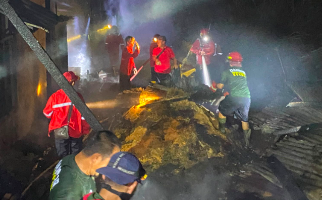 Rumah Warga di Sekayam Terbakar, Kerugian Capai Rp50 Juta