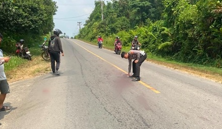 Seorang Pengendara Motor Tewas dalam Kecelakaan di Sekadau