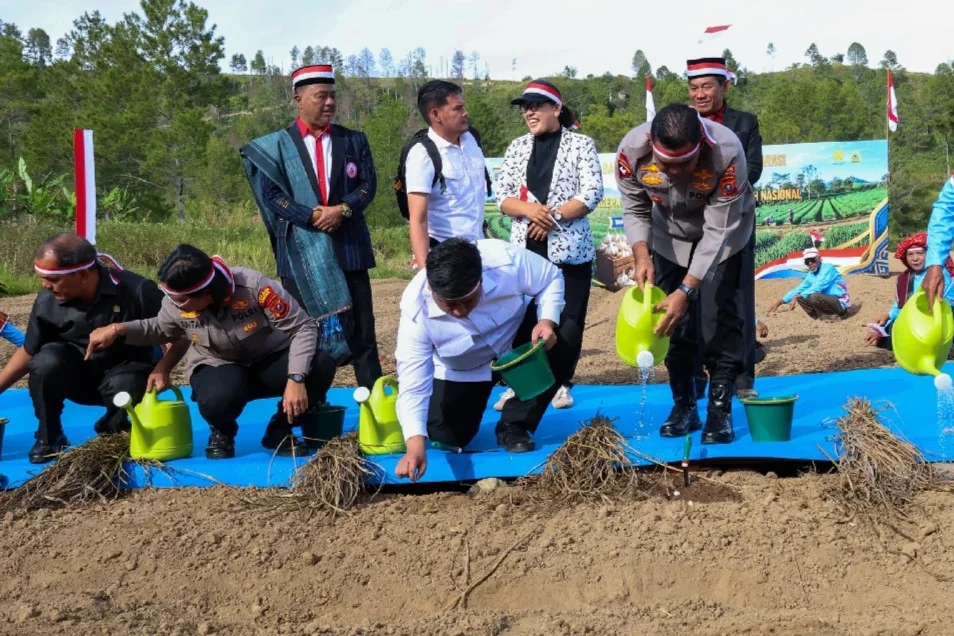 Swasembada Bawang Putih Dikebut, Polri Siapkan Langkah Percepatan
