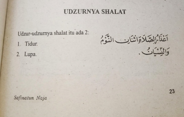 Ketika Syariat Memberi Keringanan: Dua Uzur Salat yang Perlu Dipahami