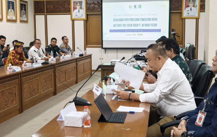 Sengketa PT Mayawana Persada Berakhir Damai di Pontianak