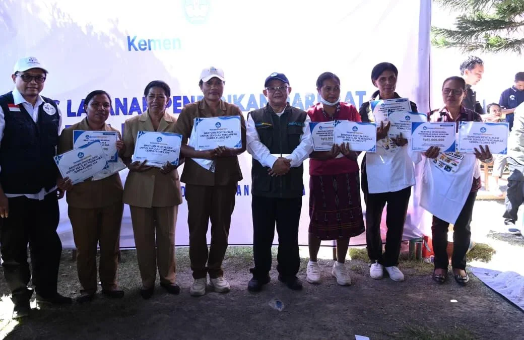 Rp860 Juta Disalurkan Kemendikdasmen untuk Pemulihan Sekolah Terdampak Gempa di NTT