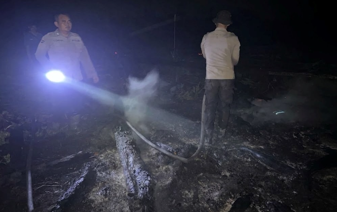 Lahan Sawit 1 Hektare di Toba Terbakar, Polisi Buru Pelaku Pembakaran