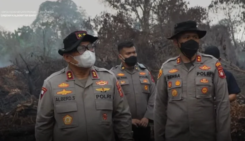 Polda Kalbar Gagal Mencegah Kebakaran Lahan, Akibat Lemah Penegakan Hukum
