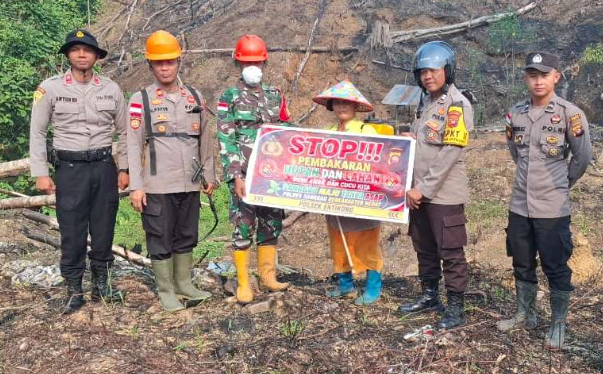 Petugas Perketat Pengawasan Pembukaan Lahan Warga di Entikong