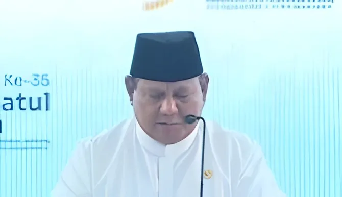 Prabowo Dijadwalkan Tutup Muktamar NU di Jombang Senin Besok
