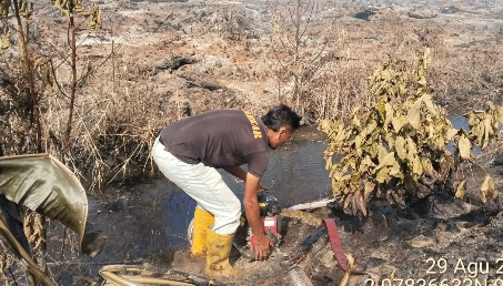 Proses Pemadaman Kebakaran Lahan di Aceh Selatan Terkendala Akses Medan Sulit