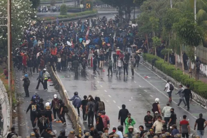 Polda Metro Jaya Tetapkan 49 Tersangka Kerusuhan Aksi di DPR/MPR