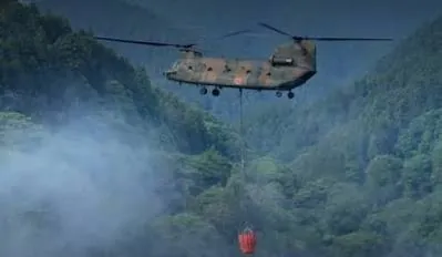 Jepang Kirim 3 Helikopter CH-47 Bantu Padamkan Karhutla Indonesia, Tiba 10 September
