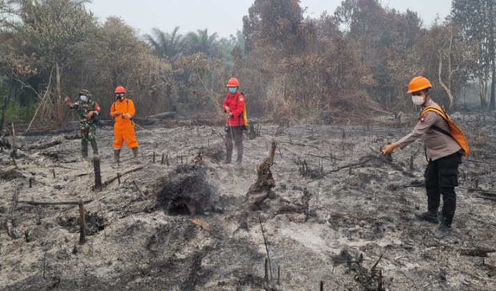 Titik Panas Satelit di Sekayam Berasal dari Lahan Pertanian Warga Seluas 0,8 Hektare