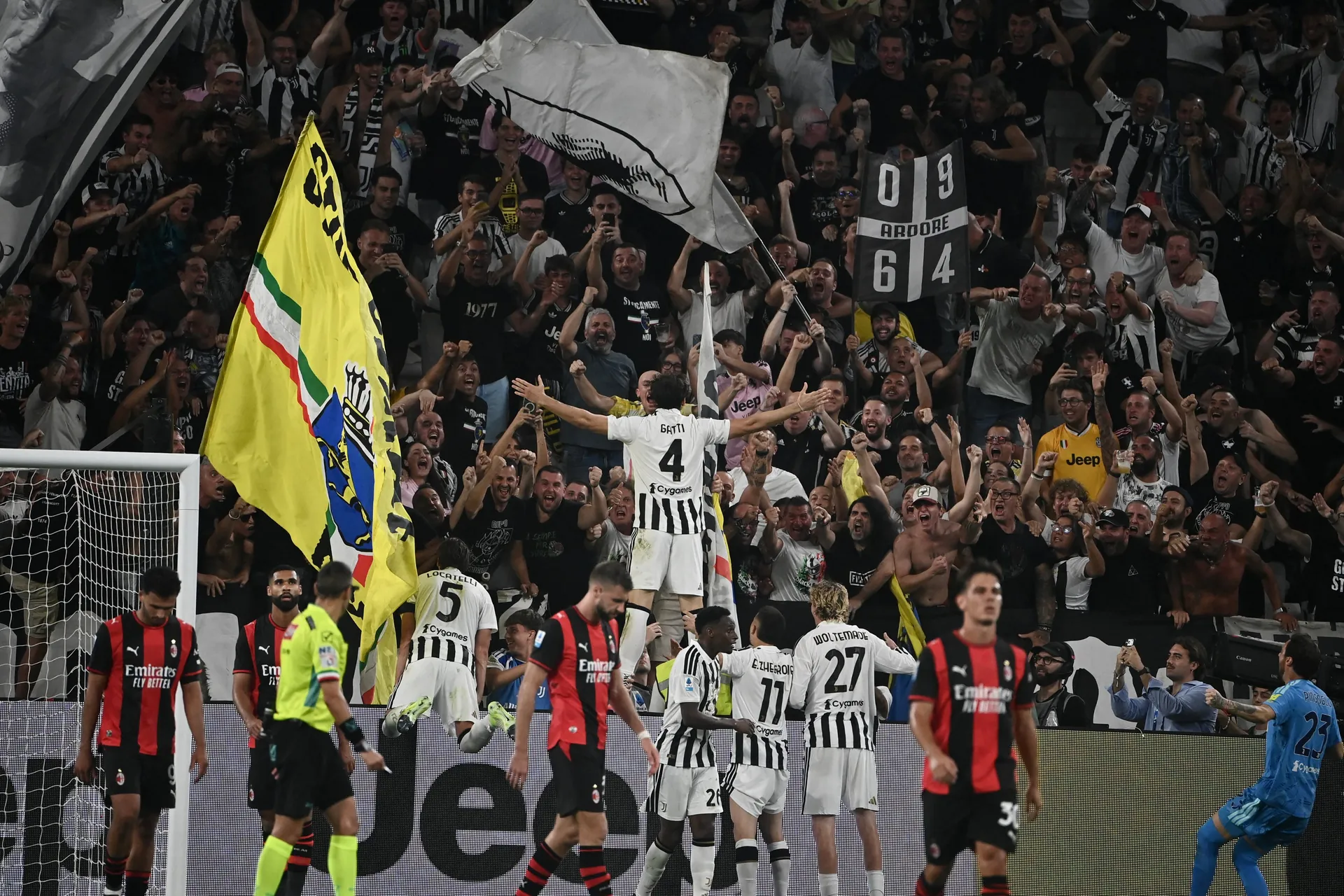 Hasil Juventus vs AC Milan: Dramatis, Gol Telat Federico Gatti Selamatkan Bianconeri dari Kekalahan