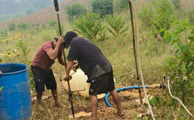 Siagakan Pasokan Air Karhutla, Pembangunan Sumur Bor di Sanggau Dikejar