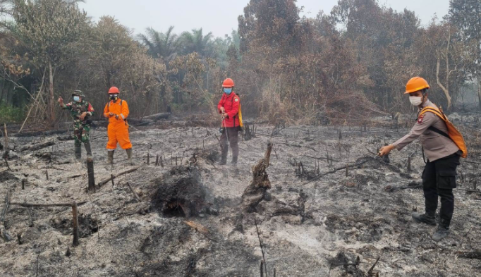Pascahujan Titik Panas Kembali Naik, Ancaman Kabut Asap Sanggau Mengintai