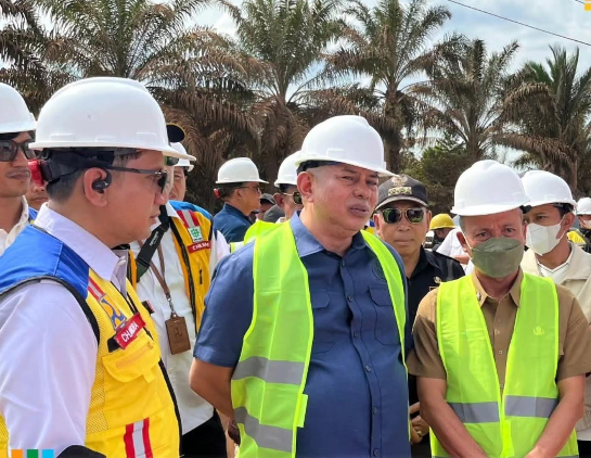Sekda Repalianto Dampingi Reses Anggota DPR RI Komisi V Tinjau Infrastruktur Strategis di Ketapang