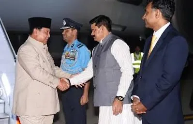 Presiden Prabowo Tiba di India Hadiri KTT ke-18 BRICS