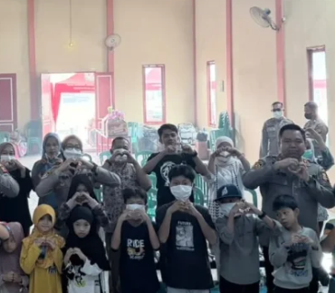 Pulihkan Trauma Anak Korban Kabut Asap Karhutla, Sespimmen Polri Gelar Pendampingan Door to Door di Kubu Raya