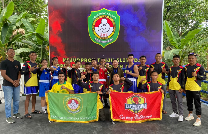 Khatulistiwa Boxing Club Pontianak Kirim 17 Atlet Rekomendasi ke Kejurnas 2026