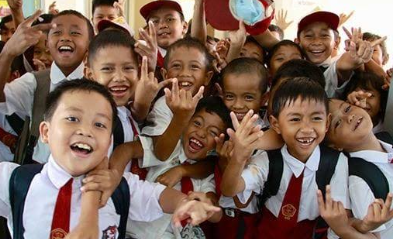 Kualitas Udara Membaik Siswa Sekolah di Kota Singkawang Kembali Belajar Tatap Muka