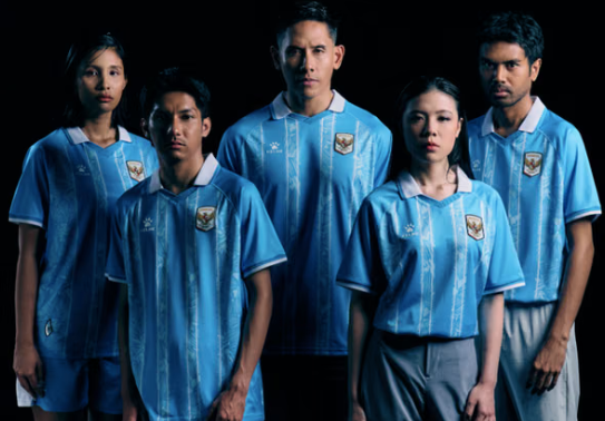 Jersey Ketiga Timnas Indonesia Tampil Biru Putih, Terinspirasi Laut Indonesia