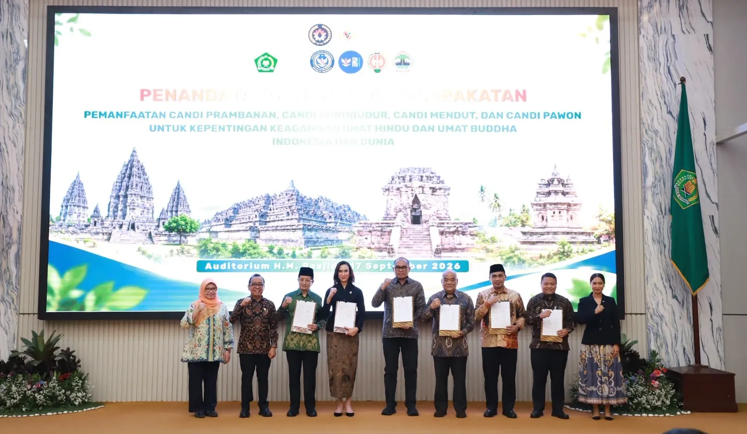 Kemenag Perkuat Pemanfaatan Empat Candi untuk Kepentingan Keagamaan