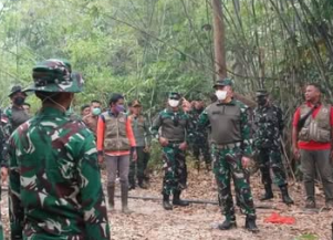 Pangdam XII Tanjungpura Tinjau Karhutla di Kayong Utara dan Ketapang