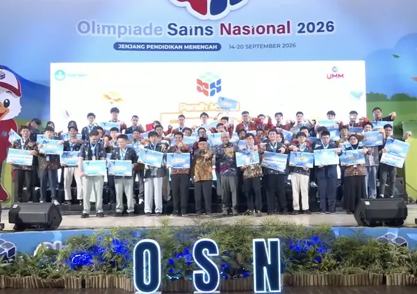 Peraih Medali OSN 2026 Tingkat SMA Diumumkan