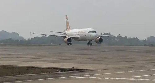 Penerbangan Pagi Jadi Opsi di Bandara Singkawang Saat Kabut Asap Masih Mengganggu
