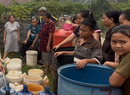 Kemarau Berkepanjangan Berdampak pada Warga, 42 KK di Tanjung Kapuas Sanggau Kesulitan Air Bersih