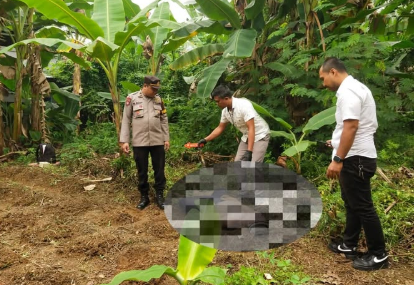 Penemuan Mayat di Kebun Singkawang, Polisi Tunggu Hasil Pemeriksaan Medis