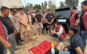 16,3 Kilogram Sabu Dibawa dari Kalbar ke Palangka Raya, Tiga Orang Ditangkap di Lamandau