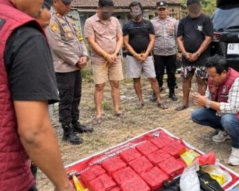 Tiga Tersangka Bawa 16,3 Kilogram Sabu dari Kalbar ke Palangka Raya, Dijanjikan Upah Rp30 Juta
