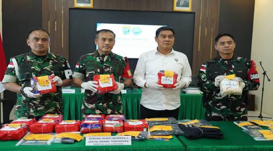 Jalur Perbatasan Kalbar Jadi Lokasi Dua Pengungkapan Sabu dengan Total 16,4 Kg