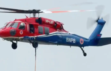 Awan Cumulonimbus Hambat Sortie Kedua Helikopter Sikorsky di Kayong Utara