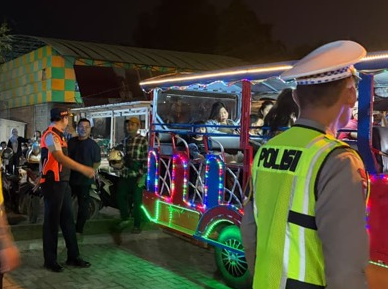 Hari Ketiga Larangan Odong-Odong Roda Tiga di Singkawang, Petugas Kembali Tak Temukan Kendaraan Beroperasi