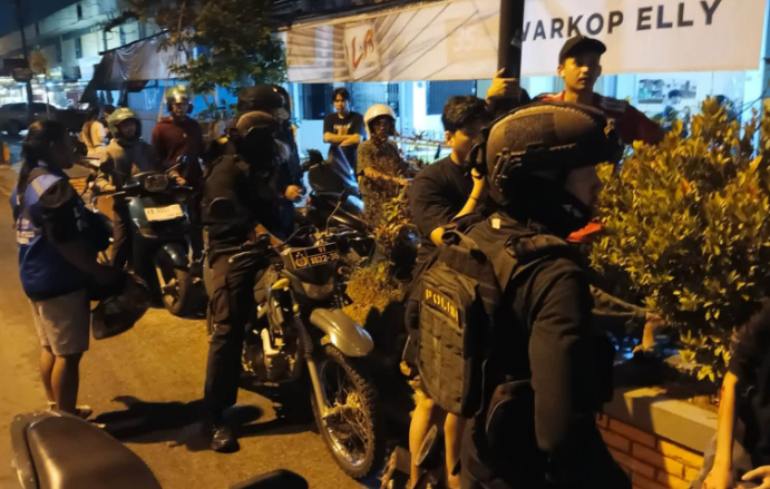 Polisi Sisir Sejumlah Jalan di Singkawang untuk Cegah Balap Liar dan Gangguan Keamanan