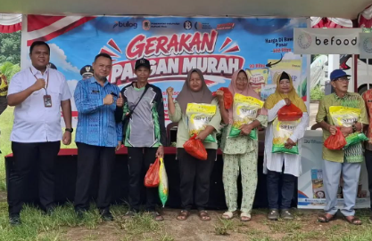 Gerakan Pangan Murah di Kalis, Warga Bisa Beli Paket Sembako Rp90 Ribu