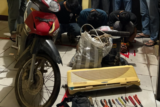 Motor Honda Supra X hingga Kabel Hilang dari Kantor Dinsos Lama Mempawah