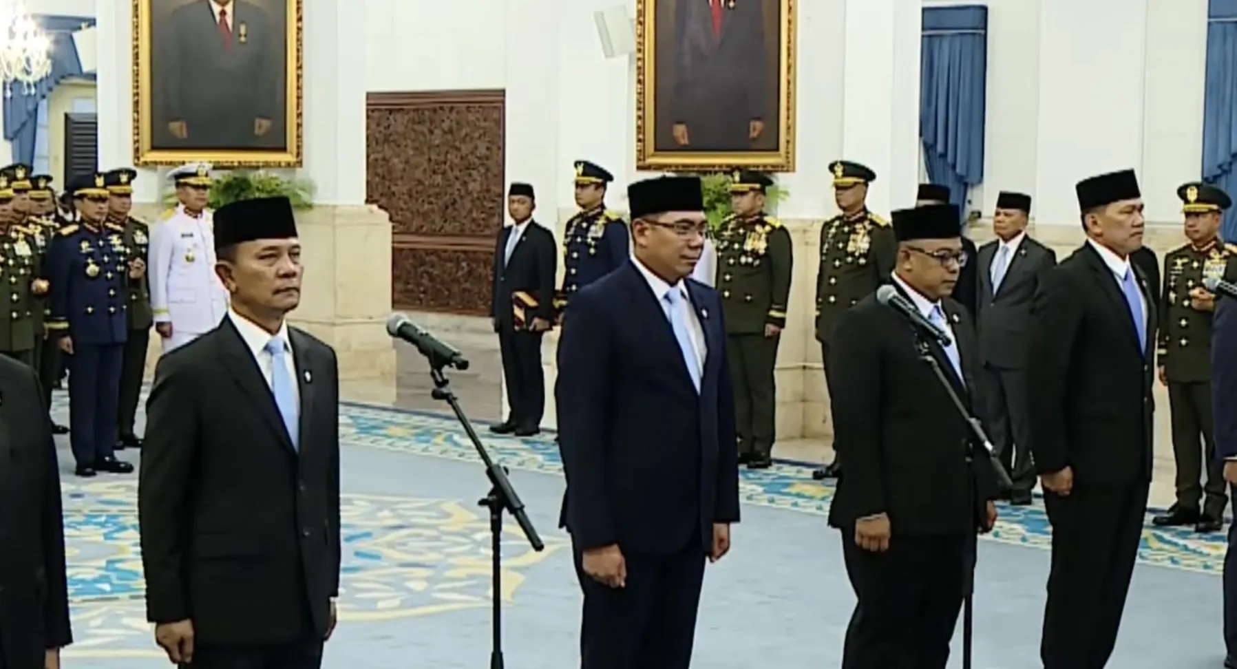 Prabowo Lantik Dua Wakil Menteri Pertahanan, Ini Pembagian Tugasnya