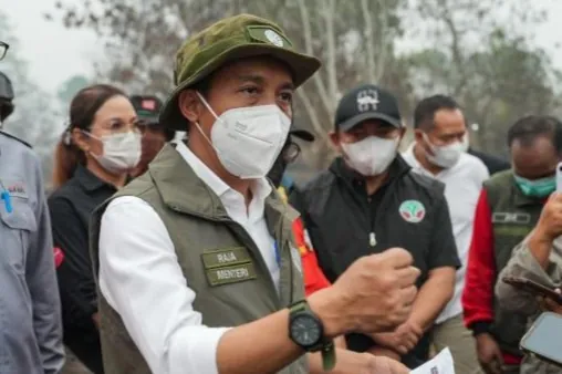 Menhut Tegaskan Pemerintah Tidak Lepas Tangan Tangani Karhutla di Kalimantan