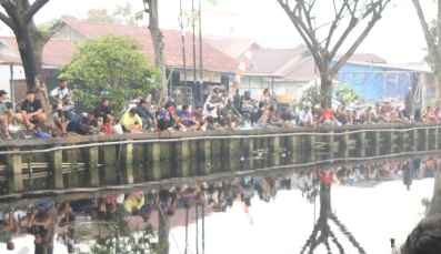 Lomba Mancing Hari Jadi ke-255 Pontianak Diikuti Sekitar 3.000 Peserta di Sungai Jawi