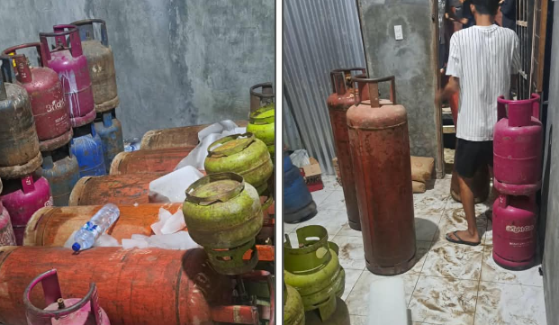 Dari Tabung 3 Kg ke Gas Komersial, Sindikat Pengoplosan Elpiji Terbongkar di Deli Serdang