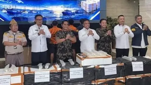 Bareskrim Tangkap Dua Penyelundup Baby Lobster Lintas Negara, Barang Bukti Ditaksir Rp5,8 Miliar