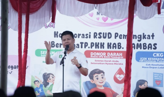 Bupati Sambas Ajak Warga Peduli Pasien Kanker, Dukungan Sosial Jadi Sorotan