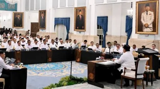Prabowo Dijadwalkan Gelar Sidang Kabinet Paripurna di Istana