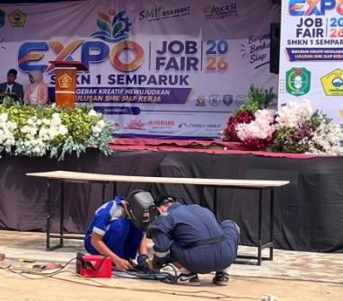 SMKN 1 Semparuk Pamerkan Karya dari 11 Program Keahlian dalam Expo 2026 di Sambas