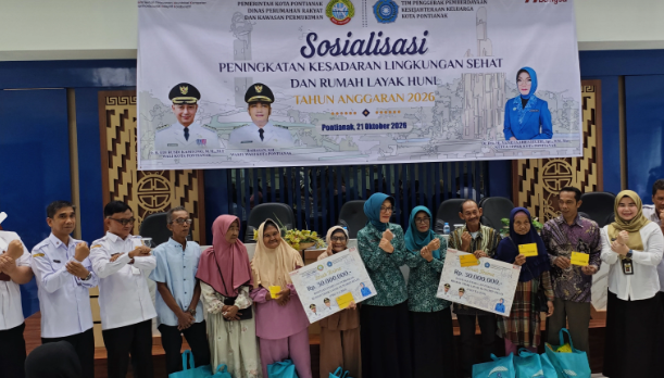 Pemkot Pontianak Targetkan Perbaikan 117 Rumah Tidak Layak Huni dan 135 WC pada 2026