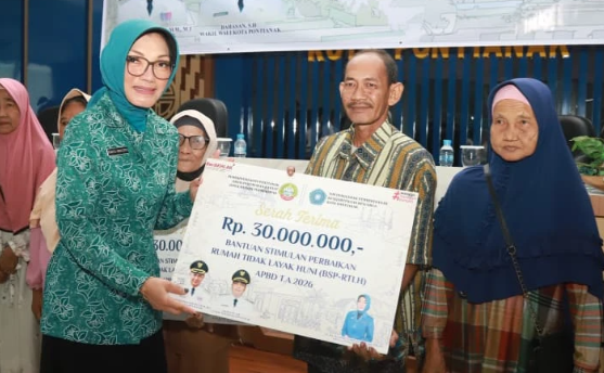 Bantuan RTLH Pontianak Rp30 Juta per Keluarga, Penerima Masih Perlu Swadaya