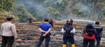 Kebakaran Lahan di Sekadau Diduga Berawal dari Pembakaran Rumput Kering
