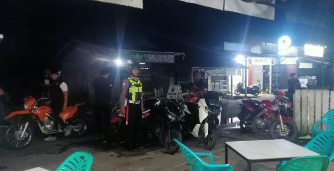 Pemerintah Kecamatan dan Polsek Teluk Keramat Gelar Razia Knalpot Brong di Sambas